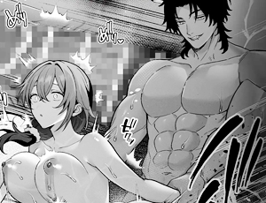 筋肉狼獣人の大きな褐色ボディから逃げられない異種体格差エッチ【TL漫画】