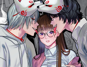 巫女に付けられた淫紋を消すために快楽で上書きしてくれる二匹の世話焼き狛犬【TL漫画】