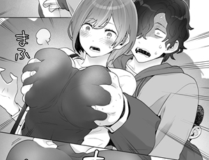 満員電車で痴漢から守ってくれていた大学生と密着してたら本気のセックスに【TL漫画】