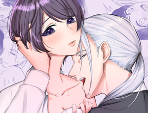 想いを寄せる喫茶店のマスターが吸血鬼おじさんに豹変する歳の差異種エッチ【TL漫画】